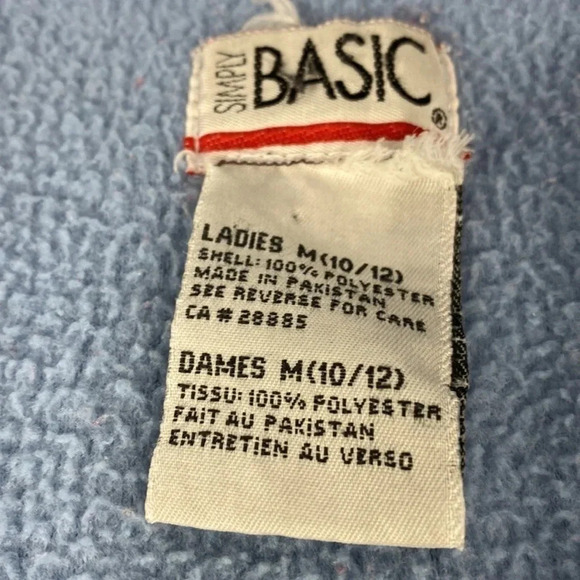 2/$25 Light blue dad fisherman grandmacore boyfriend boxy sweater size large - Picture 7 of 9